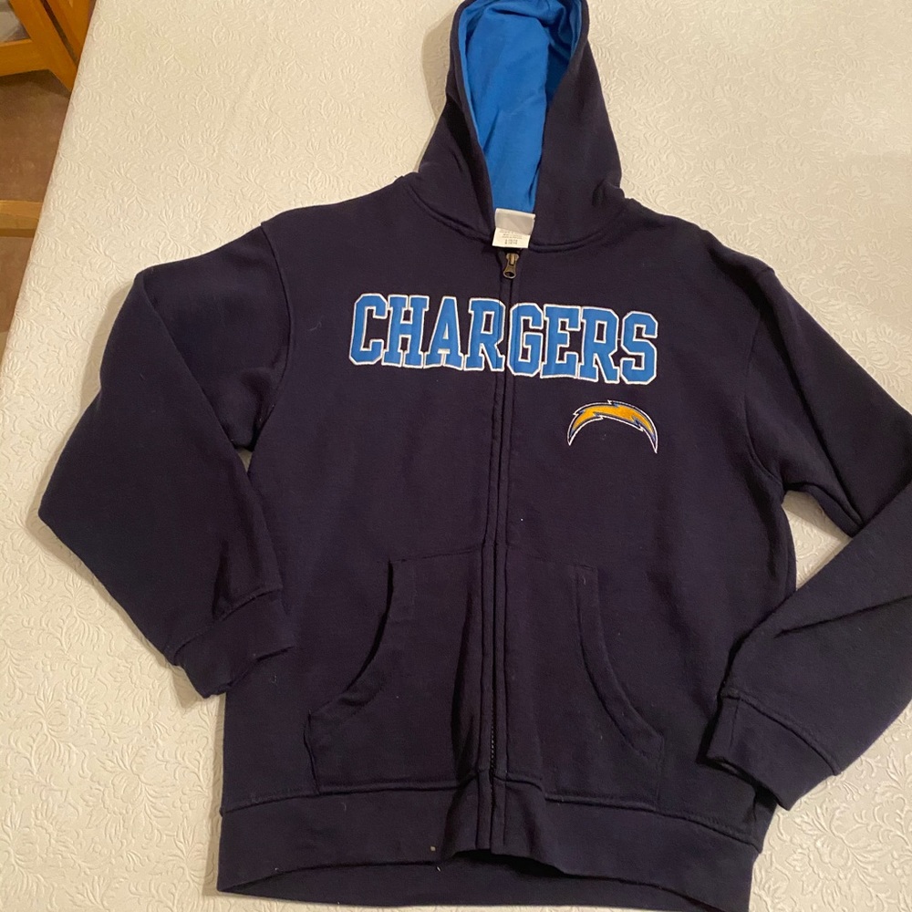 🏈Juniors NFL Chargers Zip Up Jacket🏈